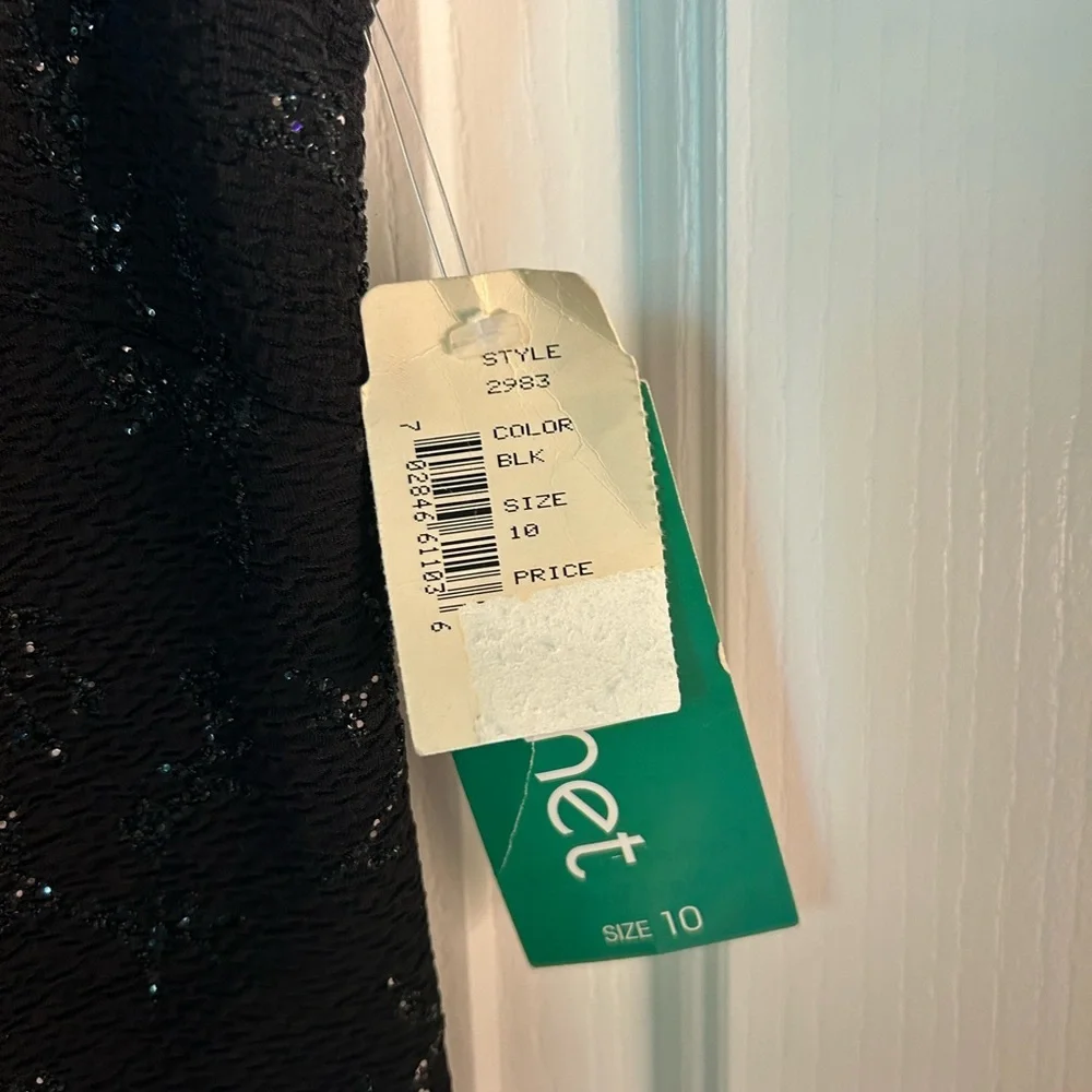 Vintage Cachet 90s Formal Sleeveless Top Size 10 with Tags - Picture 6 of 9